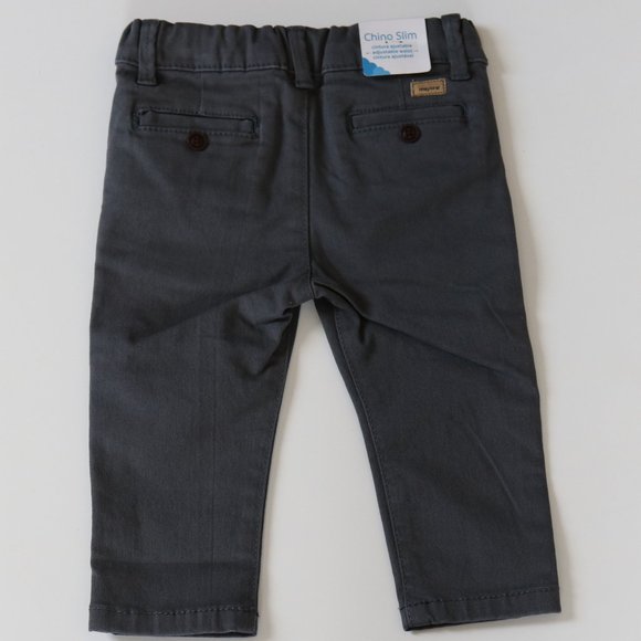 Mayoral Baby Boy Slim Fit Navy Chinos - NWT - Picture 4 of 4